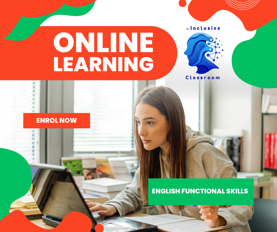 Learn Functional Skills English Online with the Alternative Classroom live teaching