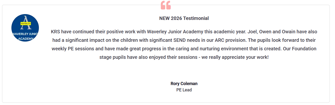 KRS Education Testimonials / Reviews