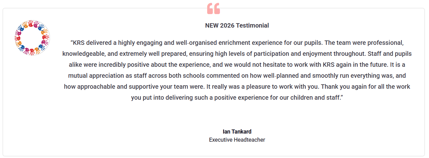 KRS Education Testimonials / Reviews