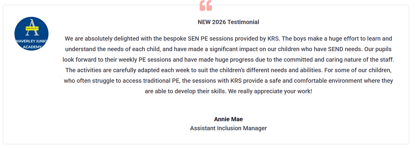 KRS Education Testimonials / Reviews